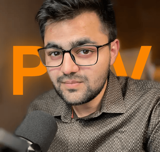 Professional POV thumbnail example with vibrant design